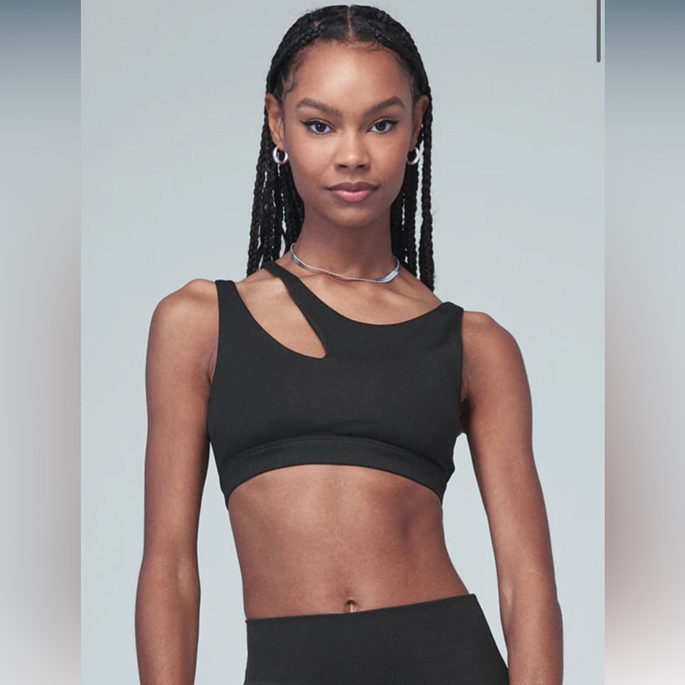 Alo yoga black peak bra